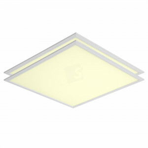 LED paneel BL 60x60, 3000 kelvin, 0-10 Volt dimbaar, netsnoer ( 2 stuks )