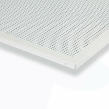 Rooster plafondplaat - 600x600 mm - wit - ventilatie -  luchtregulatie (1st=0,36m²)