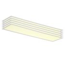 5x LED paneel BL 30x120  -  3000K  -  UGR<19  -  30 Watt  - 130 lm/watt  -  IP20 - koppelbaar  ( voordeelpak ) #spec
