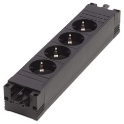 Stekkerdoos 4 slots koppelbaar vergelijkbaar met Wieland® GST18® fabrikaat Bachman