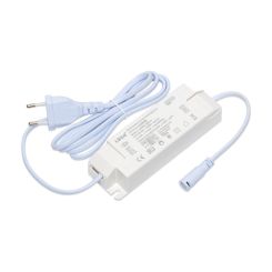 LED driver - 40 watt - voor FL panelen - triac dimbaar - 800 mA - snoer en stekker - vervanger voor bij LED geleverde niet dimbare voeding