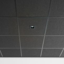 LED spot Frame - vierkant 102x102mm - verdiept - kleur zwart - met GU10 fitting  #basis