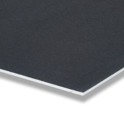 Gipsvinyl plafondplaten 600x600 inleg - kleur zwart -afneembaar-vochtbestendig (6 stuks = 2,16 m²)