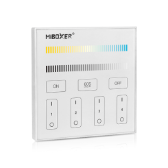 Afstandsbediening inbouw model T2 - 240 volt - 2.4G draadloos - CCT LED verlichting