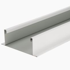 Bandraster profiel breed 100 mm wit niet gesleufd