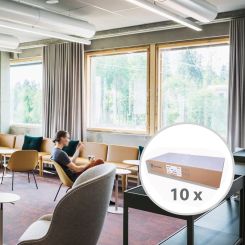 10 x Rockfon Color-all Gravel 03 600x600 inleg  (240st = 86,4m²)