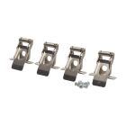 LED paneel - inbouw klemmen set - voor side-lit panelen - met M4 boutjes