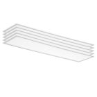5x LED paneel - 30x120 - CCT 3000 / 4000 / 6000K - 32 watt - Philips CertaDrive - met snoer en stekker - (voordeelpak)