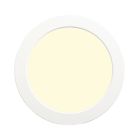 LED downlight 18 watt - 3000K - rond 220 mm - gatmaat 200 mm - 1530 lm - snoer en stekker