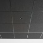Led spot frame - kleur zwart - verdiept - niet kantelbaar - rond 85 mm - gatmaat 75 mm #basis