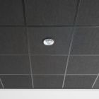 LED downlight - 14 watt - CCT 3000 / 4000  / 5000K - niet dimbaar - hoogglans reflector - ZWARTE rand - rond 174 mm - gatmaat 150 mm - snoer en stekker